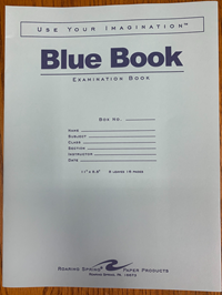 BLUE BOOK LARGE