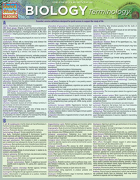 Biology Terminology Study Guide