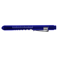 Reusable Penlight, Aluminum Housing, Royal Blue