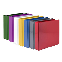 Durable Binder, View, D-Ring, 1/2" Capacity, Black