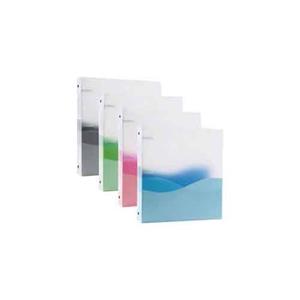 Wave Ring Binder, 1-1/2" Capacity, Assorted Colors