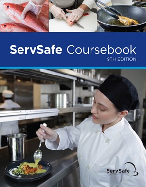 ServSafe Coursebook 9th Ed, Eng, w/Exam Voucher ESV9