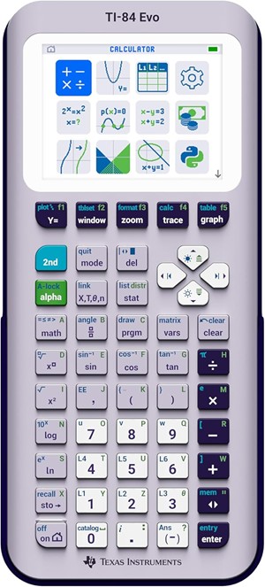 TI-84 Evo Graphing Calculator- Enhanced and online