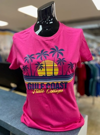  Ladies Beach Logo Tee