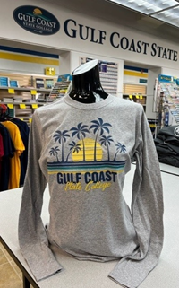  Ladies Beach Logo Long Sleeve Tee